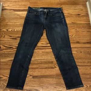 Jcrew matchstick cropped jeans